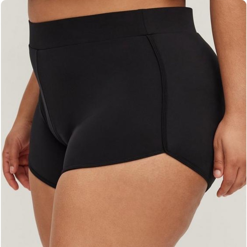 New! Torrid sz 3 Dolphin Hem High-Rise 4 Inch‎ Swim Short 3X